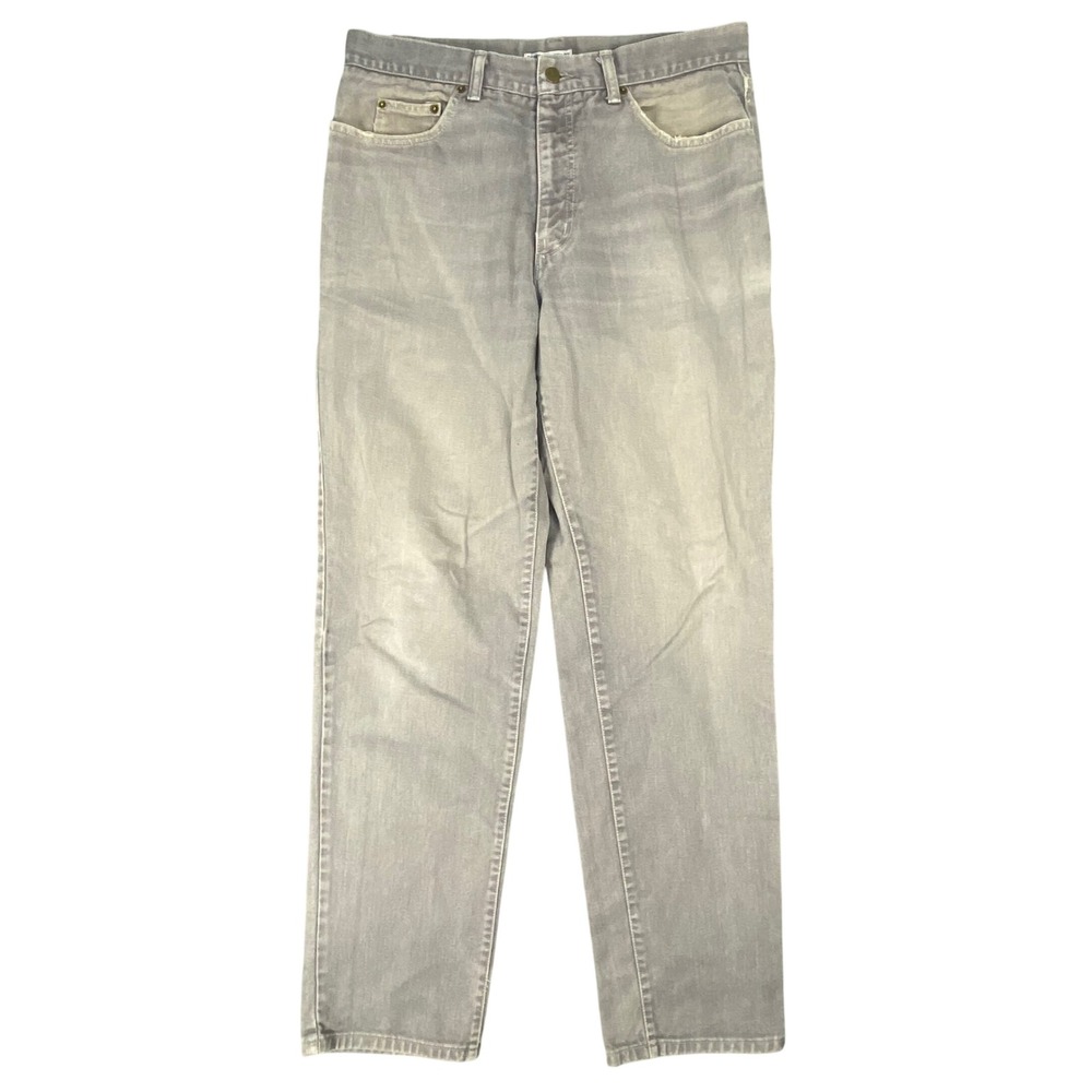 Vintage Georges Marciano For Guess Jean Mens 38 Fits 35 Gray High Rise 80s 44001